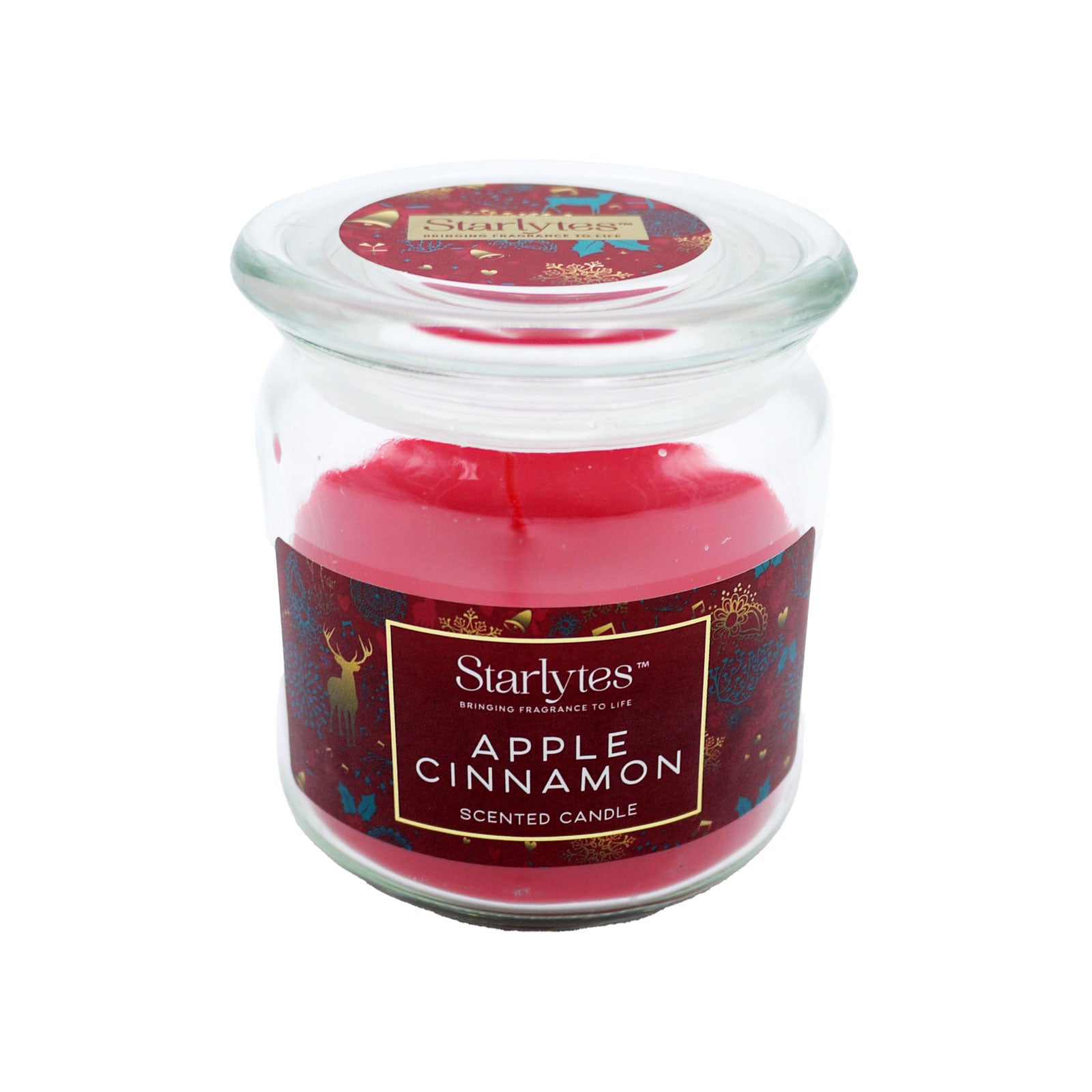 Starlytes Apple Cinamon Scented Candle 227g Starlytes Apple Cinamon Scented Candle 227g